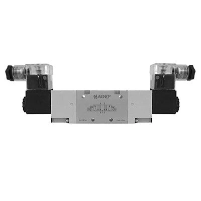 01VA07PC02N0302 By AIGNEP | 01V Control Valves Series | 5/3 Double Solenoid Ext Pilot | Pressure Center | Spring Centered | 1/8" NPT | 24V DC/2 W Coil | LED Con 1 01VA07PC02N0302 By AIGNEP | 01V Control Valves Series | 5/3 Double Solenoid Ext Pilot | Pressure Center | Spring Centered | 1/8" NPT | 24V DC/2 W Coil | LED Con