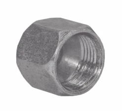 0304C-12 Dixon Valve Zinc Plated Steel JIC Cap - 1-1/16"-12 JIC Cap Nut - 3/4" Tube OD