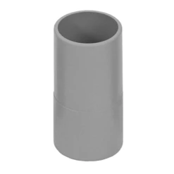 03100280 (DC280) By Flexaust | Enlarger Screw Cuff | Enlarges 1.5" Hose ID To 2" Hose ID | Gray