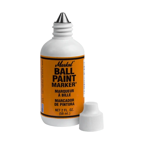 084624 By Markal | Ball Paint Marker | 1/8" (3 Mm) Mark Size | Orange | Case Of 48 1 084624 By Markal | Ball Paint Marker | 1/8" (3 Mm) Mark Size | Orange | Case Of 48