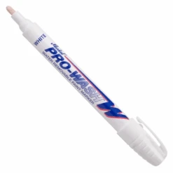 097030 By Markal | PRO-WASH | Water Removable | 1/8" (3 Mm) Mark Size | White | Case Of 48