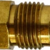 10065 By Midland | SAE 45° Flare Fitting | Flared Plug | 5/16" Male SAE 45° Flare | Brass