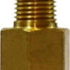 10442 By Midland | SAE 45° Flare Fitting | Flare | 3/8" Female SAE 45° Flare X 1/4" Male NPTF | Adapter | Brass