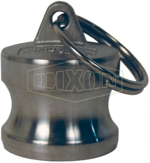 G125-DP-SS By Dixon Valve | Global Cam & Groove Dust Plug | Type DP | 1-1/4" Body Size | 316 Investment Cast Stainless Steel 1 G125-DP-SS By Dixon Valve | Global Cam & Groove Dust Plug | Type DP | 1-1/4" Body Size | 316 Investment Cast Stainless Steel