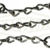 CH-SS-12 By Dixon Valve | Cam & Groove | Jack Chain With S-Hook | 12" Length | Stainless Steel