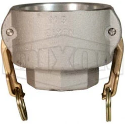 3020-D-AL By Dixon Valve | Cam & Groove Reducer (Jump Size) Coupler | Type D | 3" Coupler X 2" Female NPT | Aluminum