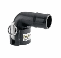 150C90 By Banjo | Cam Lever Coupling | Part C | 1-1/2" Female Coupler X 1-1/2" Hose Shank | 90° Elbow | 225 PSI | Gasket: EPDM | Polypropylene | Pack Of 10