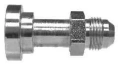 18002424 By Midland | Hydraulic Flange | 1-7/8-12 Male JIC 37° Flare X 1-1/2" Flange Size | Code 62 | Adapter | Steel