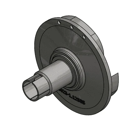 18060SS By Banjo | 3" Pump Impeller, 1.125" Inner Diameter, 5.5" Outer Diameter | Stainless Steel 1 18060SS By Banjo | 3" Pump Impeller, 1.125" Inner Diameter, 5.5" Outer Diameter | Stainless Steel