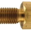 1820606S By Dixon Valve | Reusable Fitting | Male Stem | 3/8" Hose ID X 3/8" Male NPTF | Brass