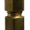 700093-0404 By Midland | Lead Free Compression Fitting | 1/4" Tube OD X 1/4" Female Flare | Adapter | Brass | Replaces: 18502LF