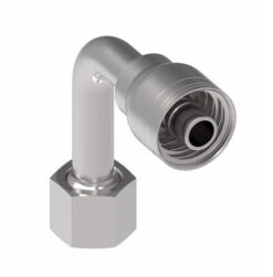 1AA12FRC12 Aeroquip By Danfoss | 1 & 2 Wire TTC Female ORS Swivel 90° Long Drop Elbow (FRC) Crimp Fitting | -12 Female O-Ring Face Seal Swivel X -12 Hose Barb | Steel -Hose Ware House 1AA FRC Danfoss Aeroquip Crimp Fitting 3 8a6569eb 65dc 4517 a32e 97304c42e801