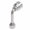 1AA6FSC6 Aeroquip By Danfoss | Female SAE 45° Swivel Long Drop 90° Tube Elbow (FSC) TTC Crimp Fitting | -06 Female 45° Swivel X -06 Hose Barb | Steel