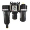 29-2T18-00D By Coilhose | 29 Series Integral Assembly | Filter, Regulator, & Lubricator | Auto Drain | Mini | 1/8" Pipe Size | Aluminum