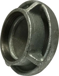 21178 By Midland | Malleable Iron #150 Fitting | Mushroom Vent Cap | 2" Female NPT | Galvanized Iron