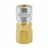 2702 By ZSi-Foster | Quick Disconnect Socket | 1/4" FPT | Brass/Steel