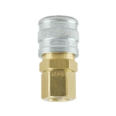 3203GB By ZSi-Foster | Quick Disconnect | 1-Way Manual Socket | 3/8" FPT | Brass