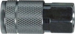 28526S By Midland | Automotive/Parker Interchange (Tru-Flate) | Pneumatic Coupler | 3/8" Female Pipe | 3/8" Body Size | Steel