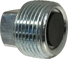 28997 By Midland | Magnetic Drain Plug | 1/2-14 Male NPT | Steel