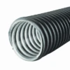 3022-0400-100 By Jason Industrial | 3022 Medium Duty Polyurethane Lined Material Handling Hose | Black/Clear | 15 PSI | 4" ID | 4.57" OD | 100ft