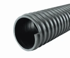 3035-0200-100 By Jason Industrial | 3035 Abrasion Resistant SBR Material Handling Hose | Black | 40 PSI | 2" ID | 2.35" OD | 100ft