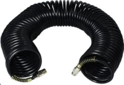 307031 By Midland | Pneumatic Coil Air Hose | 1/4" MPT Fittings | 50ft | Black | Nylon