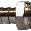 32002SS By Midland | Hose Barb | Machined Rigid | 3/16" Hose ID X 1/8" Male NPT | Adapter | 316 Stainless Steel