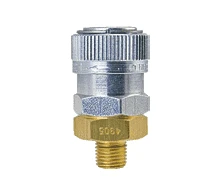 3R5505 By ZSi-Foster | Quick Disconnect | 3FRL Series | 1/2" Automatic Socket | 3/4" MPT | Brass/Steel