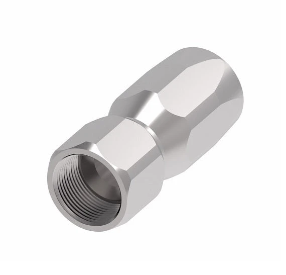 411-6-4S Aeroquip By Danfoss | Female 37° JIC Swivel 100R5 Reusable Hose Fitting (3 Piece) | -06 Female 37° JIC Swivel X -04 Reusable Hose End | Steel 1 411-6-4S Aeroquip By Danfoss | Female 37° JIC Swivel 100R5 Reusable Hose Fitting (3 Piece) | -06 Female 37° JIC Swivel X -04 Reusable Hose End | Steel