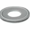40MPF-XW1000 Dixon Valve 10" Silicone Flanged Sanitary Clamp Gasket - White