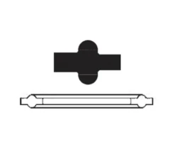 40MP-XW200 Dixon Valve 2" Silicone Sanitary Clamp Gasket - White