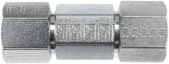 FS6565-16-16 By Brennan Inc. | -16 Female Face Seal Swivel X -16 Female Face Seal Swivel | Straight | Steel