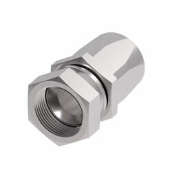 4411-20S Aeroquip By Danfoss | Female 37° JIC Swivel 100R5 Reusable Hose Fitting (3 Piece) | -20 Female 37° JIC Swivel X -20 Reusable Hose End | Steel