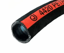 4420-0600-100 By Jason Industrial | 4420 Series | Petroleum Suction Hose | 150 PSI | 6" ID | 6.86" OD | Black | Nitrile | 100ft