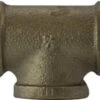 44261LF By Midland | Lead Free Fitting | 4" Female Pipe X 4" Female Pipe X 4" Female Pipe | Tee | Bronze