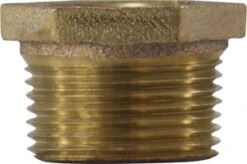 44530 By Midland | Hex Bushing | 2" Female Pipe X 1-1/4" Male Pipe | Bronze