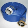 4502-3000-050AB By Jason Industrial | 4502 Series | Water Discharge Hose Assembly | 70 PSI | 3" ID | 3" AB Pin Lug (M X F) | Blue | PVC | 50ft