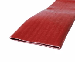 4504-3000 By Jason Industrial | 4504 Series | Water Discharge Hose | 100 PSI | 3" ID | 0.079" Wall Thickness | Wine Red | PVC | 300ft