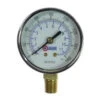 GB16160 By Coilhose | Pressure Gauge | 2-1/2" Chrome Dial Gauge | 1/4" Bottom Mount | 0-160 PSI