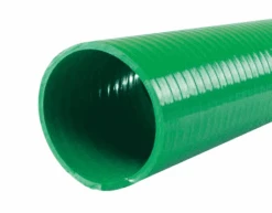 4601-2500 By Jason Industrial | 4061 Series | Water Suction Hose | 80 PSI | 2-1/2" ID | 2.87" OD | Green | PVC | 100ft