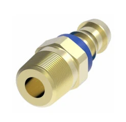 4738-12-12B Aeroquip By Danfoss | Male Pipe Socketless Reusable Hose Fitting | -12 Male Pipe X -12 Push-On Hose Barb | Brass