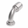 4779-20-24S Aeroquip By Danfoss | SAE Code 61 Split Flange 90° Elbow (SAE J518) 100R5 Reusable Hose Fitting | -20 Code 61 Split Flange X -24 Reusable Hose End | Steel