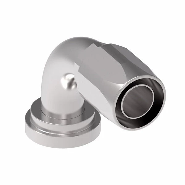 4779-32S Aeroquip By Danfoss | SAE Code 61 Split Flange 90° Elbow (SAE J518) 100R5 Reusable Hose Fitting | -32 Code 61 Split Flange X -32 Reusable Hose End | Steel 3 4779-32S Aeroquip By Danfoss | SAE Code 61 Split Flange 90° Elbow (SAE J518) 100R5 Reusable Hose Fitting | -32 Code 61 Split Flange X -32 Reusable Hose End | Steel - Image 3