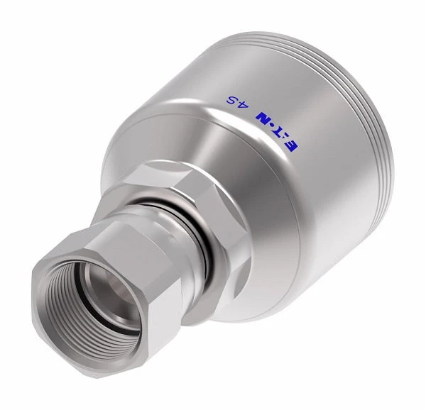 4SA16FJ12 Aeroquip By Danfoss | 4 Wire 4S Female JIC/37° Swivel (FJ) Crimp Fitting | -16 Female JIC/37° Swivel X -12 Hose Barb | Steel 1 4SA16FJ12 Aeroquip By Danfoss | 4 Wire 4S Female JIC/37° Swivel (FJ) Crimp Fitting | -16 Female JIC/37° Swivel X -12 Hose Barb | Steel