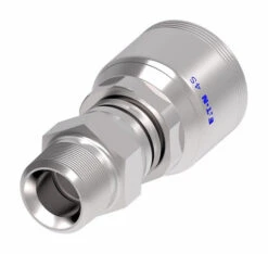 4SA16PS16 Aeroquip By Danfoss | 4 Wire 4S Male Pipe NPTF Swivel (PS) Crimp Fitting | -16 Male Pipe NPTF Swivel X -16 Hose Barb | Steel