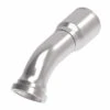 4S32FHA24 Aeroquip By Danfoss | 4 Wire 4S SAE Code 62 Flange 45° Elbow (FHA) Crimp Fitting | -32 Code 62 Flange X -24 Hose Barb | Steel