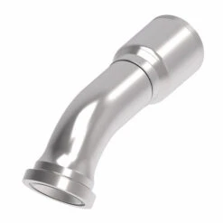 4S32FHA24 Aeroquip By Danfoss | 4 Wire 4S SAE Code 62 Flange 45° Elbow (FHA) Crimp Fitting | -32 Code 62 Flange X -24 Hose Barb | Steel
