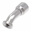 4S24FHF20 Aeroquip By Danfoss | 4 Wire 4S SAE Code 62 Flange (FHF) 30° Elbow Crimp Fitting | -24 Code 62 Flange X -20 Hose Barb | Steel