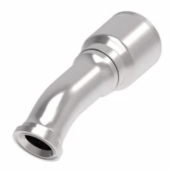 4S32FLF32 Aeroquip By Danfoss | 4 Wire 4S SAE Code 61 Flange 30° Elbow (FLF) Crimp Fitting | -32 Code 61 Flange X -32 Hose Barb | Steel