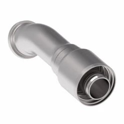 4S32FLF32 Aeroquip By Danfoss | 4 Wire 4S SAE Code 61 Flange 30° Elbow (FLF) Crimp Fitting | -32 Code 61 Flange X -32 Hose Barb | Steel -Hose Ware House 4S FLF Danfoss Aeroquip Crimp Fitting 3 5